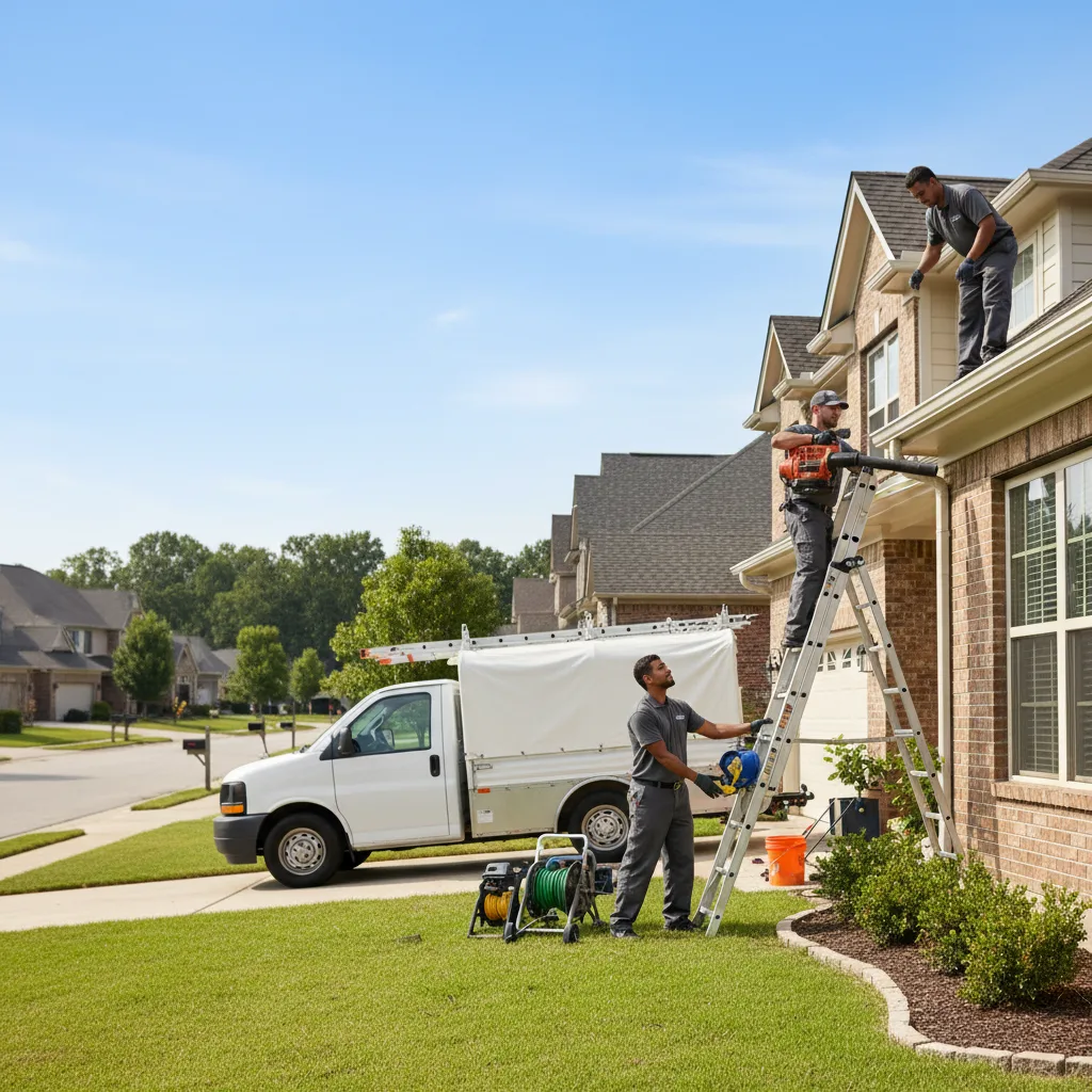 Home Gutter Service in Kendleton, TX near me